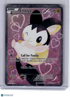 2013 Pokemon—Emolga #RC23 Legendary Treasures: Radiant Collection—Ultra Rare Holo [Damage]