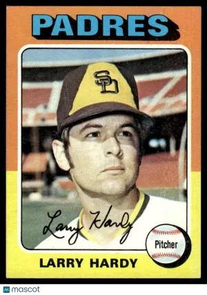 1975 Baseball Card Larry Hardy #112