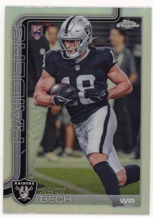2025 Topps Chrome Jack Bech Rookie Refractor #388