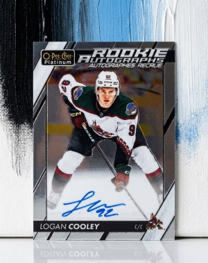 2022-23 O-Pee-Chee Platinum Rookie Autographs Logan Cooley (raw)
