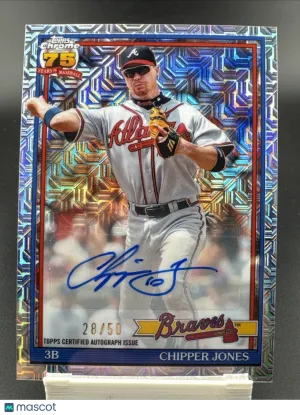 2026 Topps Series 1 Chipper Jones #91C-12 [Base] Insert