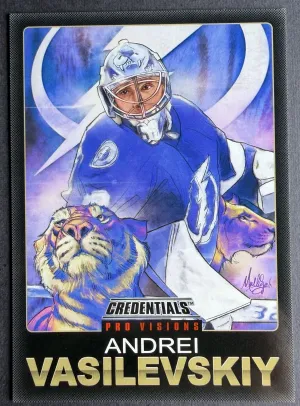 Andrei Vasilevskiy 2021-22 Upper Deck Credentials Pro Visions #5