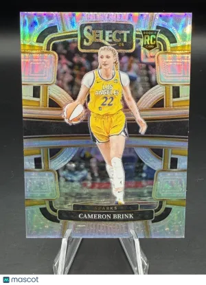 Cameron Brink 2024 Select WNBA #56 Concourse Level Silver - Los Angeles Sparks