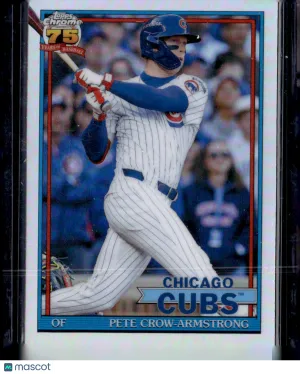 2026 Topps Chrome 75th Anniversary Pete Crow-Armstrong #91CB-14
