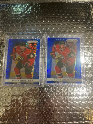 2013 Dany Heatley Blue & Blue Pulsar Prizm