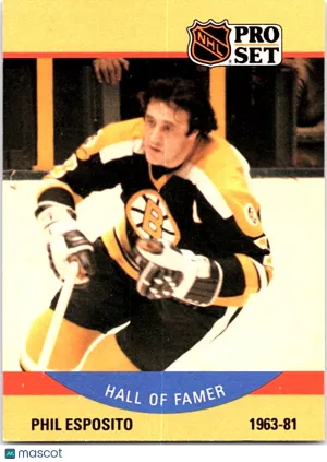1990 Pro Set Phil Esposito #403