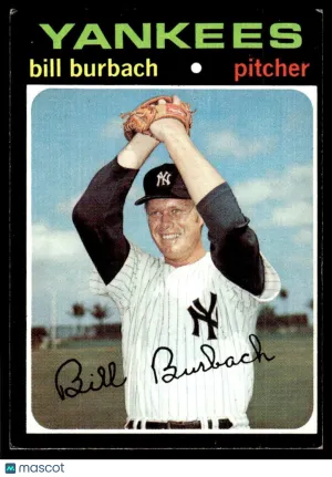 1971 Baseball Card Bill Burbach #683