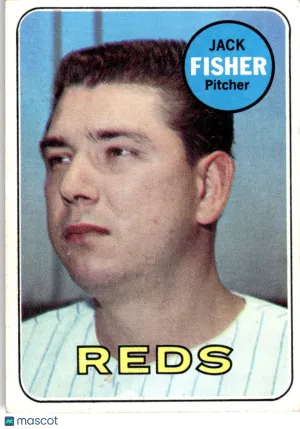 1969 Baseball Card Jack Fisher #318