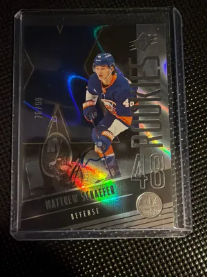 2026 Spx Matthew Schaefer Blue Rookies Auto /99