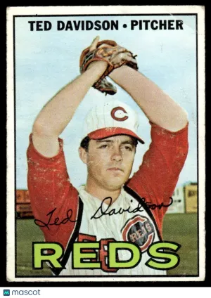 1967 Baseball Card Ted Davidson #519