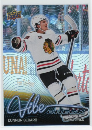 2026-27 Upper Deck Connor Bedard Vibe Check #VC-22