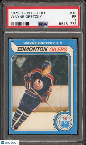 1979 O-Pee-Chee Wayne Gretzky #18 PSA 1