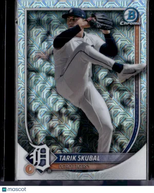 2025 Bowman Chrome Tarik Skubal #95 Mega Box Mojo Refractor