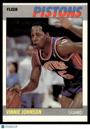 1987 Basketball Vinnie Johnson #58