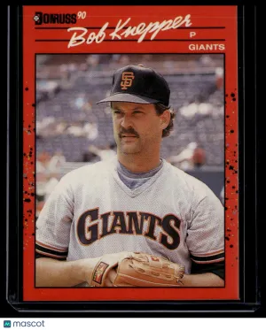 1990 Donruss Bob Knepper #485