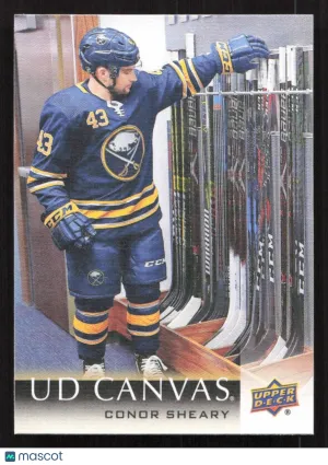 2018-19 Upper Deck Conor Sheary #C130 UD Canvas