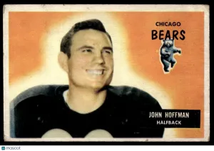 1955 Football Card John Hoffman #56