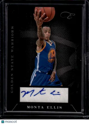 2011 Panini Elite Black Box Monta Ellis #18 /149