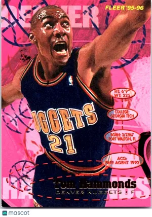 1996 Fleer Tom Hammonds #216