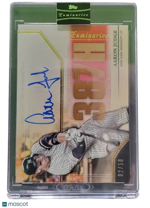 2020 Topps Luminaries Hit Kings Aaron Judge #HK-AJ 02/10