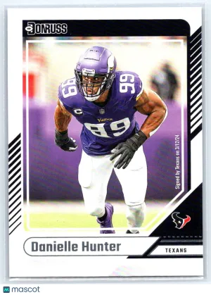 2024 Donruss Danielle Hunter #123 Houston Texans