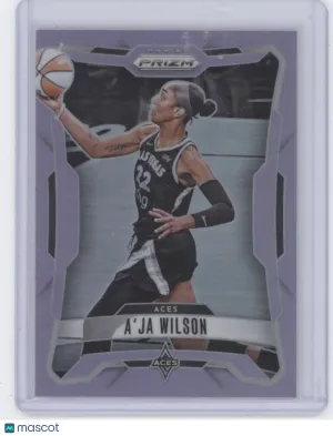 2026 Panini Prizm A'ja Wilson #14 Lavender /110