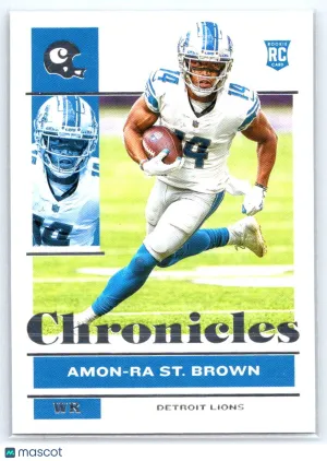 2021 Panini Chronicles Amon-Ra St. Brown #33 RC Detroit Lions