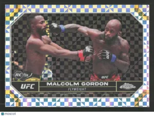 2024 Topps Chrome UFC Malcolm Gordon #196 X-Fractor