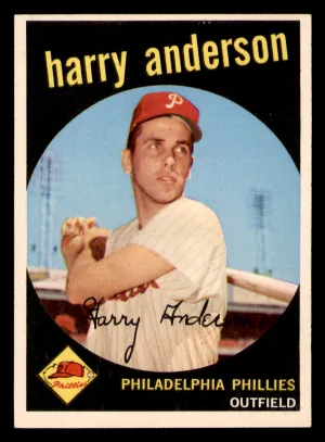 1959 Topps Harry Anderson #85