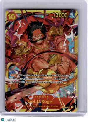 2024 One Piece CCG—Gol.D.Roger #118 Emperors in the New World—Secret Rare Foil
