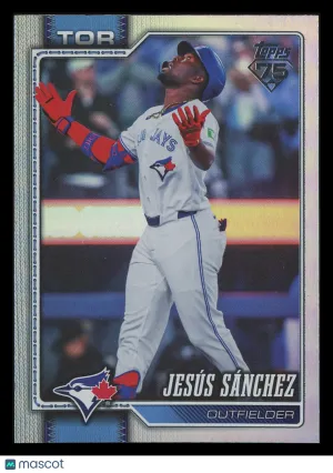 Jesus Sanchez 2026 Topps Update Series Rainbow Foil #US142 Toronto Blue Jays