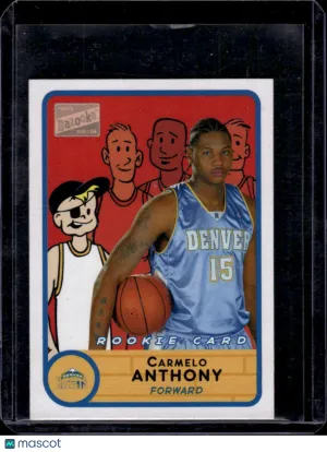 2003-04 Bazooka Carmelo Anthony #278 Gold