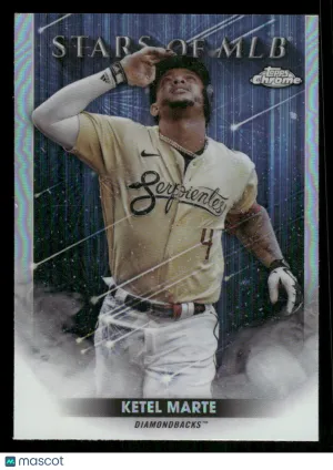 2022 Topps Ketel Marte #SMLBC-34 Stars of MLB Chrome