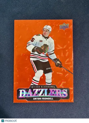 2026-27 Upper Deck Series 1 Anton Frondell #DZ-35 Dazzlers Orange RC