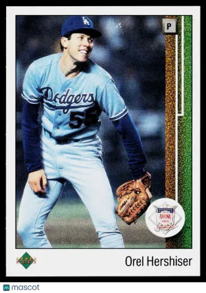 1989 Upper Deck Orel Hershiser #665