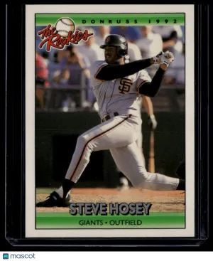 1992 Donruss The Rookies Steve Hosey #54