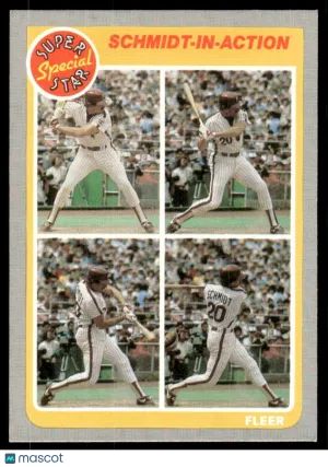 1985 Baseball Card Mike Schmidt #627