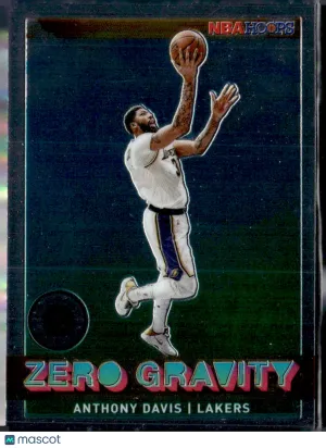 2020 Panini NBA Hoops Premium Stock Zero Gravity Anthony Davis #12 Holo