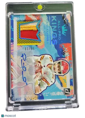 2021 Panini Donruss All-Pro Kings Patrick Mahomes II #PK8 Autograph 01/60 Patch