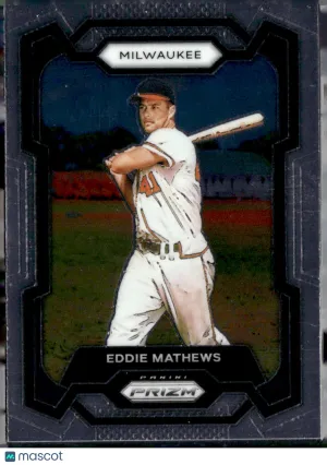 2024 Panini Prizm Baseball Eddie Mathews #57