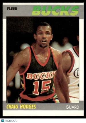 1987 Basketball Craig Hodges #52