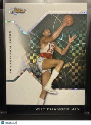 2005 Topps Finest Wilt Chamberlain #146 X-Fractor /199