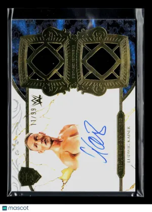2025 Topps Royalty WWE Ludwig Kaiser #RES-LKA Event-Used Memorabilia Auto