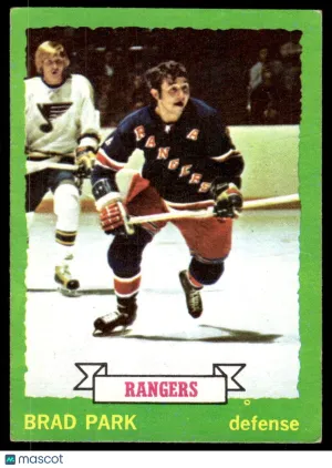 1973 Hockey Card Brad Park #1.5