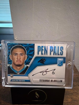 2025 Donruss Elite #PP-TET Tetairoa McMillan Pen Pals