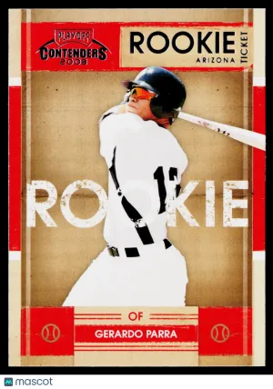 2008 Playoff Contenders Gerardo Parra #23