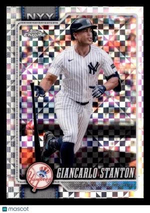 2026 Topps Chrome Giancarlo Stanton #144 X-Fractors