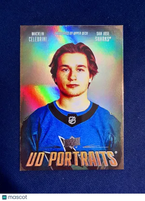 2026-27 Upper Deck Series 1 Macklin Celebrini #P-7 UD Portraits