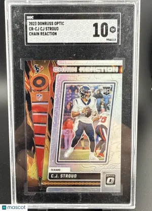 2023 Panini Donruss Optic C. J. Stroud #CR-CJ [Base] Rookie Insert SGC 10