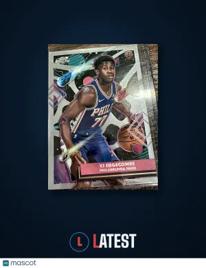 2025-26 Topps Cosmic Chrome Basketball VJ Edgecombe Base Rookie #35